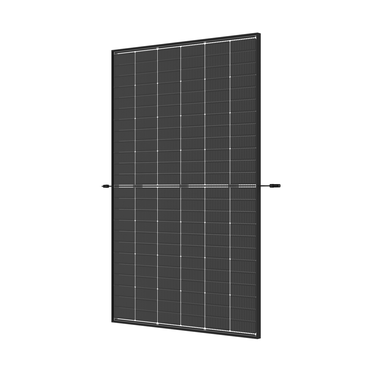 430W Trina Vertex S+ verre verre bifacial panneau solaire BLACK FRAME