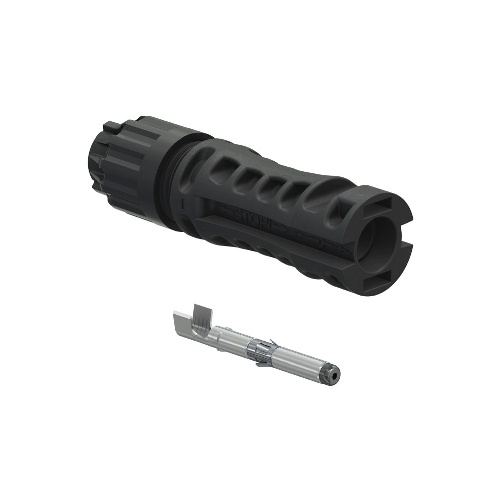 Stäubli coupling plug MC4-Evo 2 II 10 mm², cable Ø 6.4 to 8.4 mm