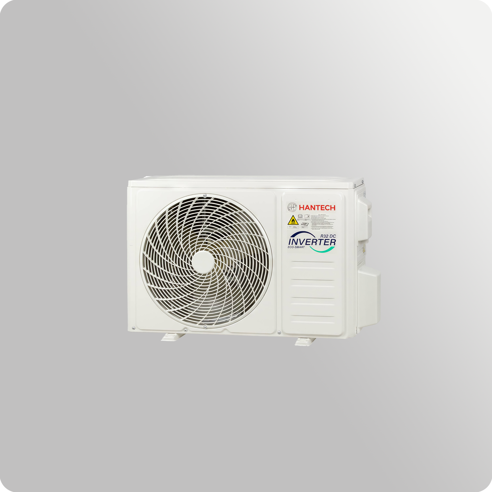 HANTECH 9000 BTU 2,6 kW Climatiseur split WLAN R32 Mod. HPRO Câble de 3m + support