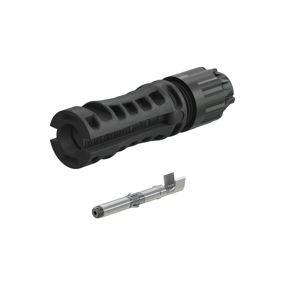 Stäubli coupling plug MC4-Evo 2 II 10 mm², cable Ø 6.4 to 8.4 mm